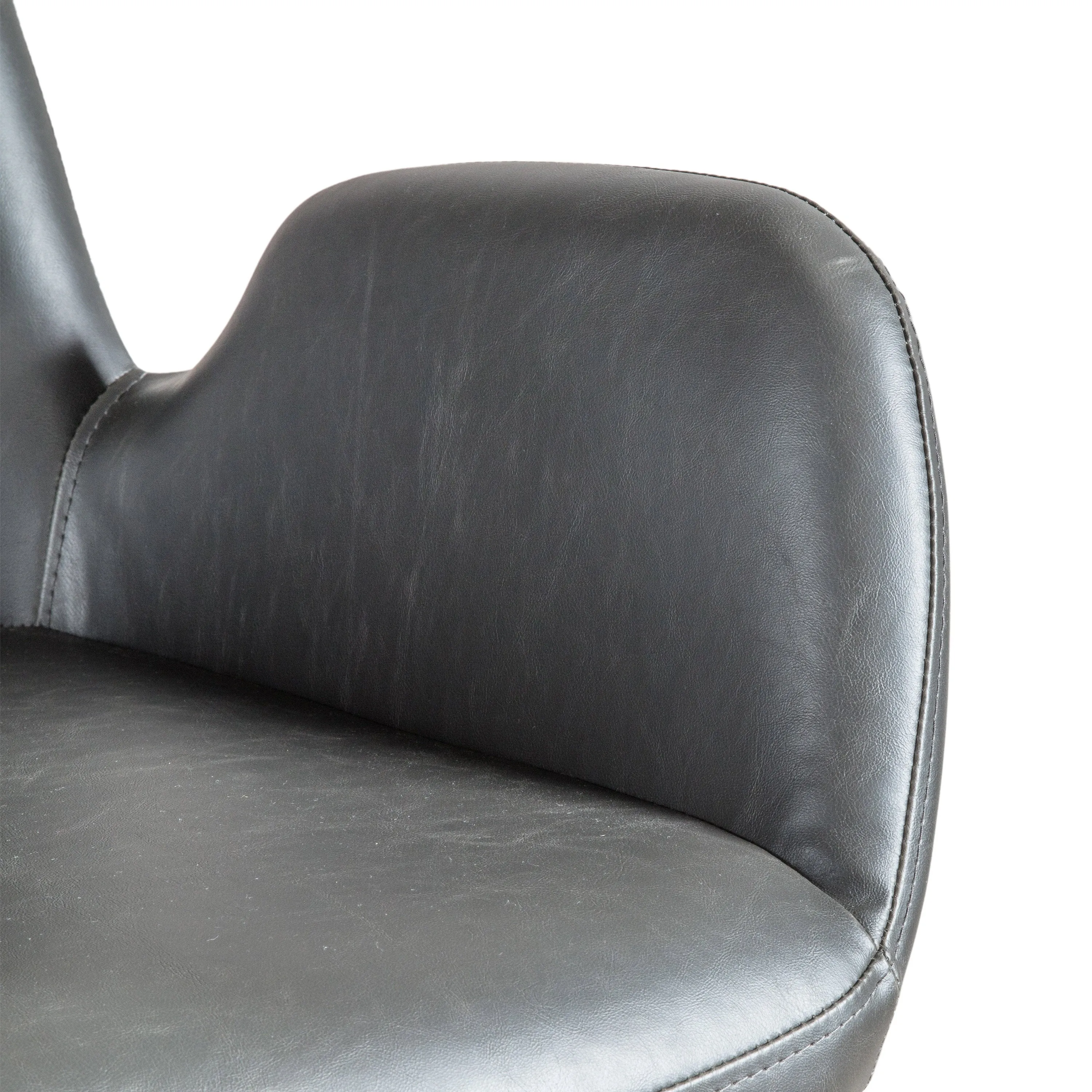 Amos Faraday Swivel Chair Charcoal