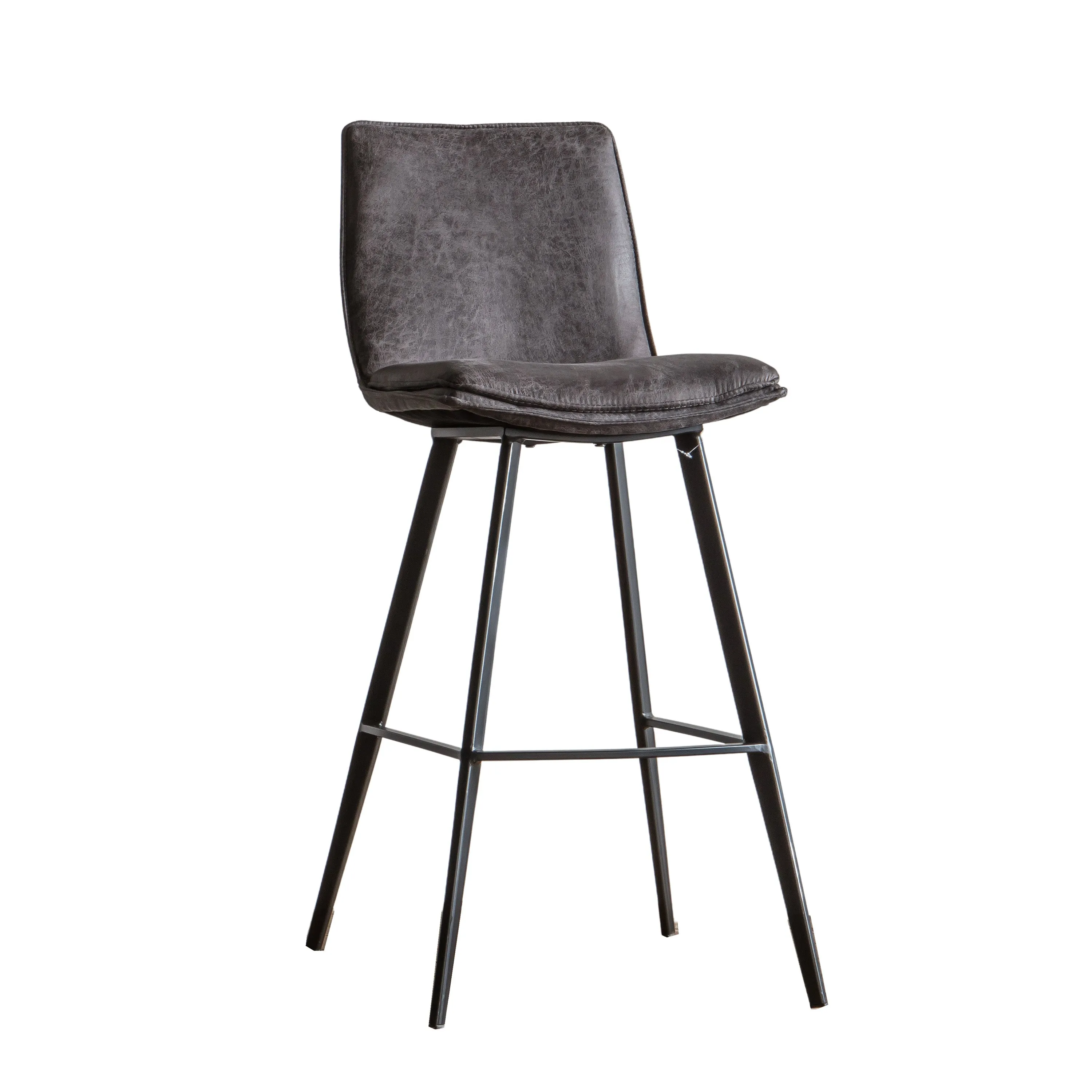 Amos Palmer Grey Stool (2pk)