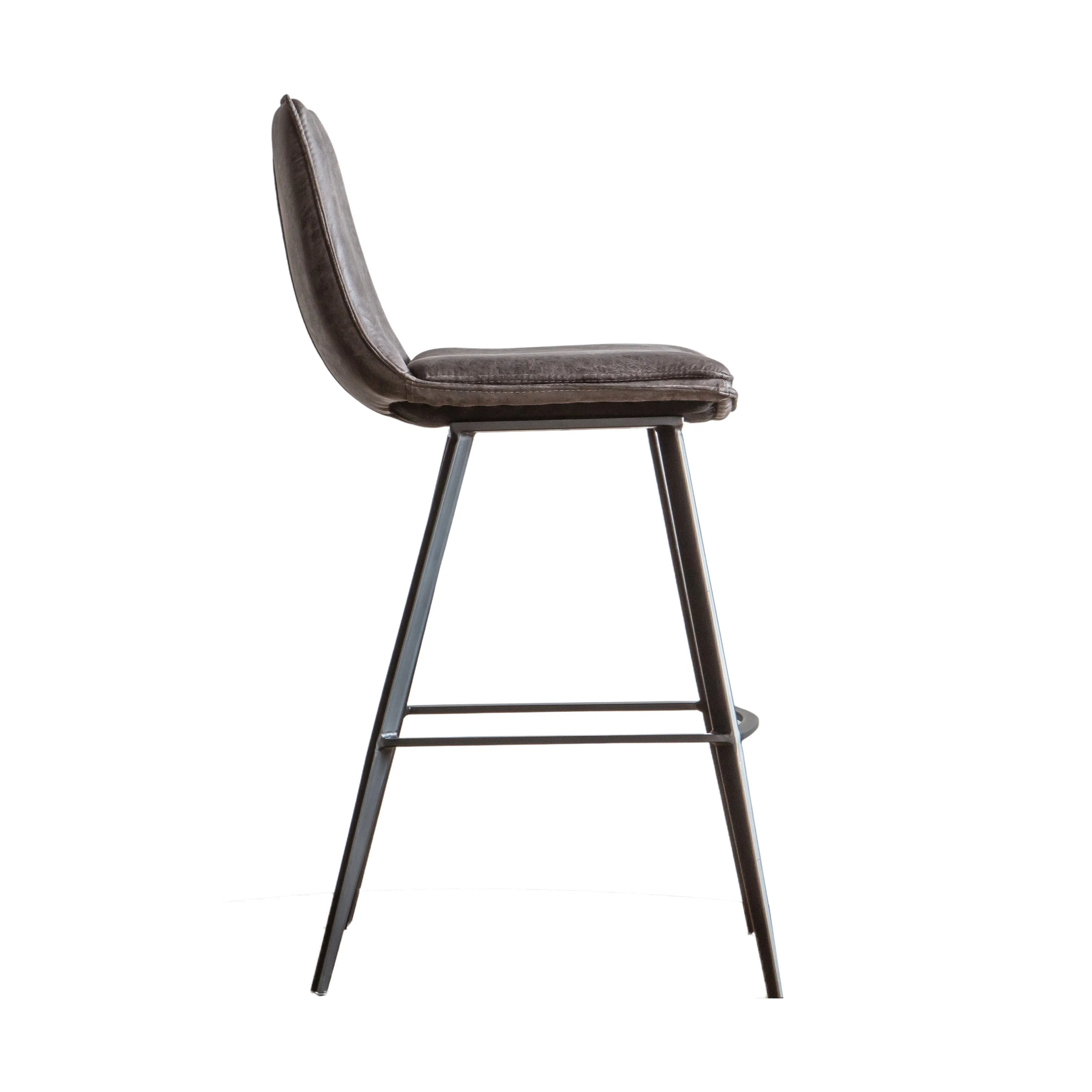 Amos Palmer Grey Stool (2pk)