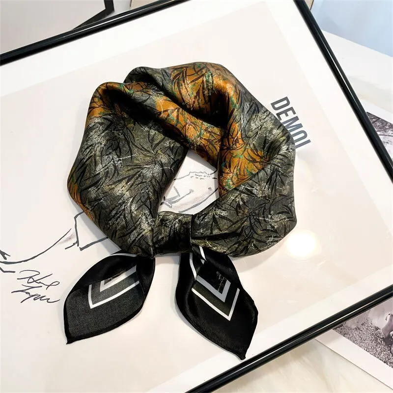 Ashore Shop Womens Silk Scarf Neckerchief, Bandana