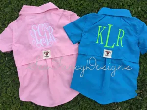 Baby Fishing Onesie/Shirt Monogrammed