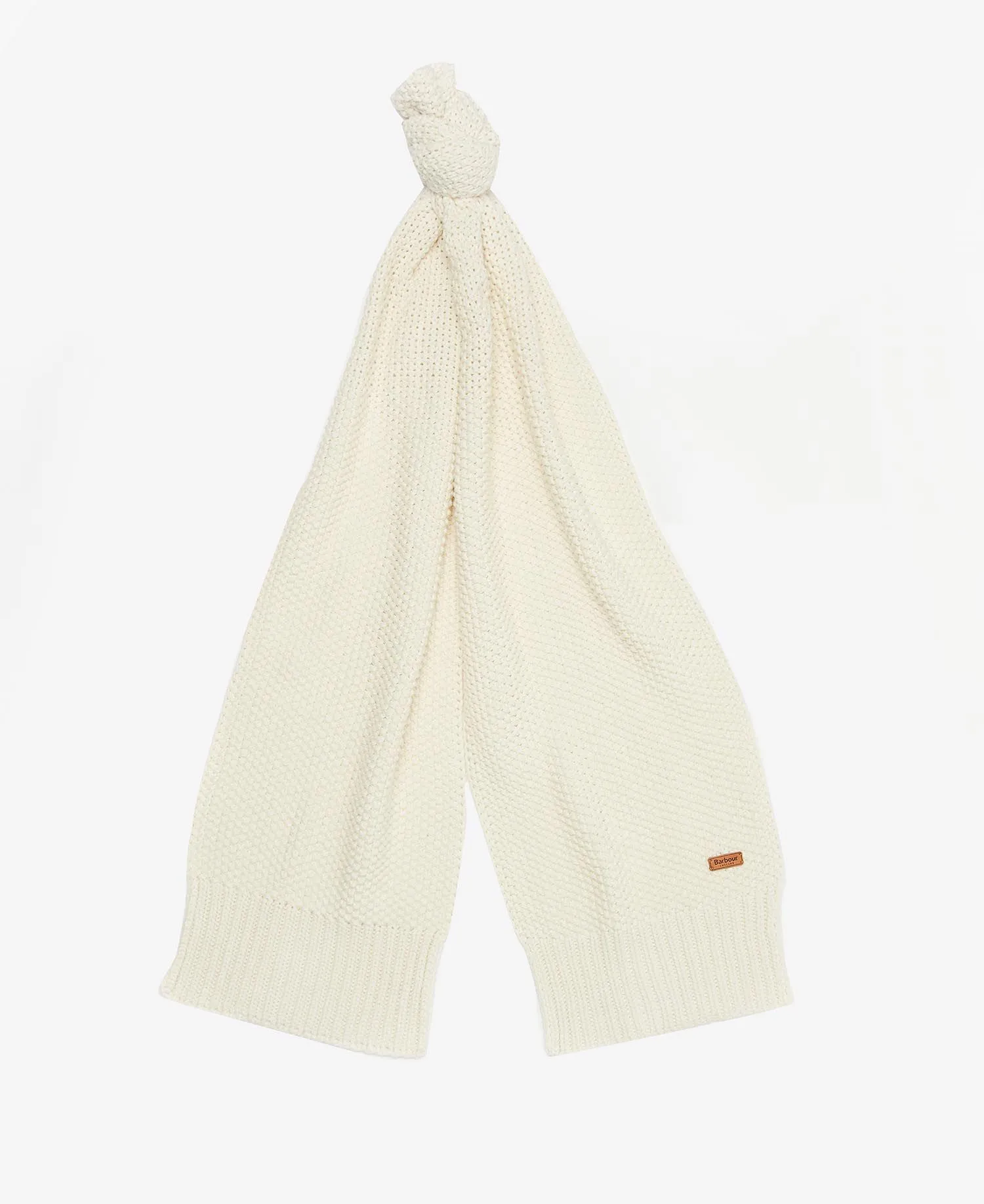 Barbour Hartley Hat & Scarf White Cloud LGS0053