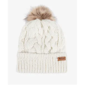 BARBOUR PENSHAW CABLE-KNIT BEANIE LHA0386 - Cloud