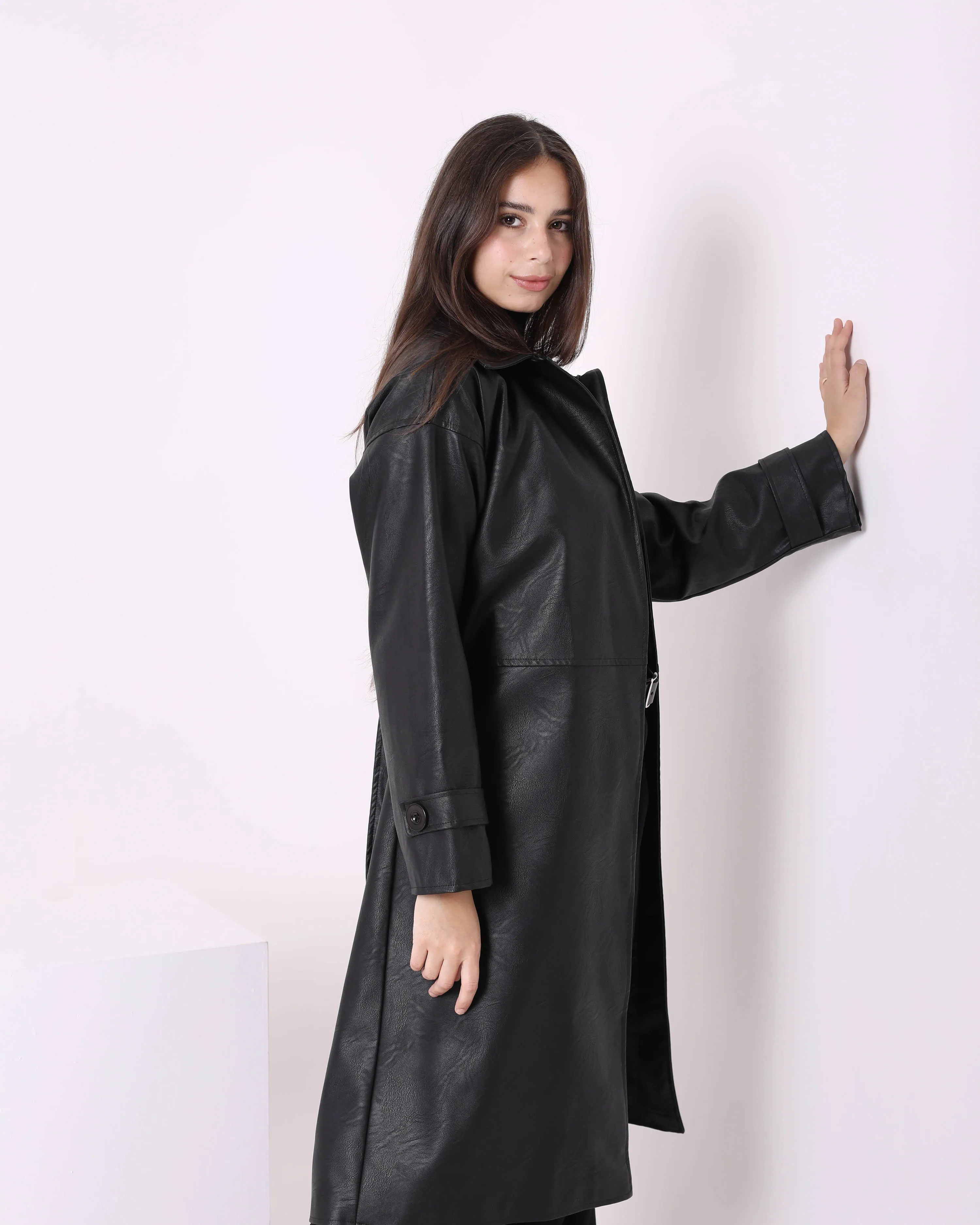 Belted Trench Coat (W712) - Just4Women