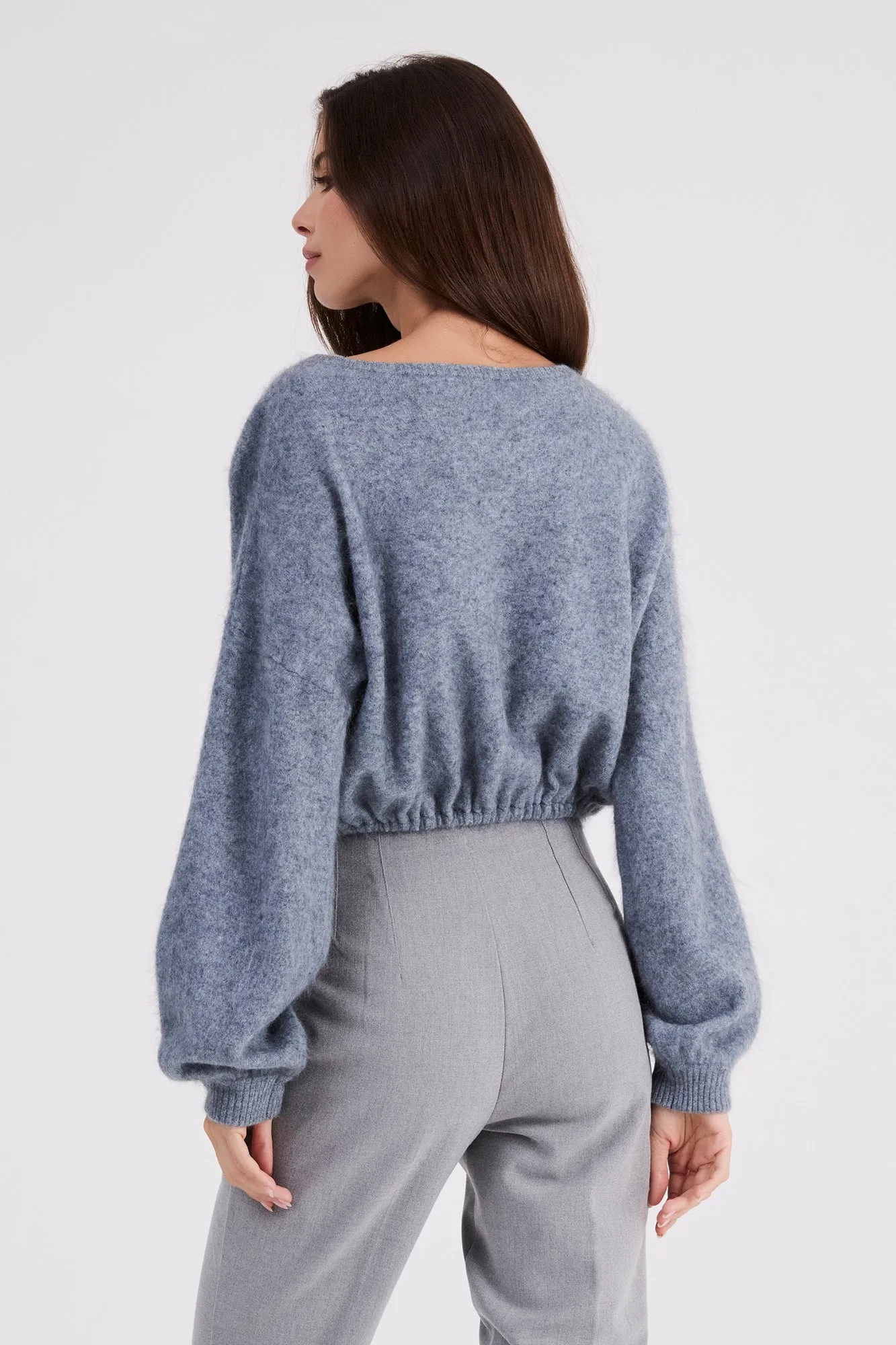   Beryll Stevie Cashmere Sweater | Shell Gray