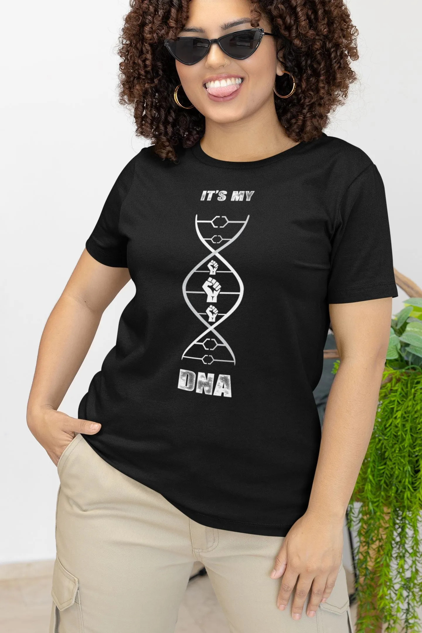 Black In My DNA T-shirt