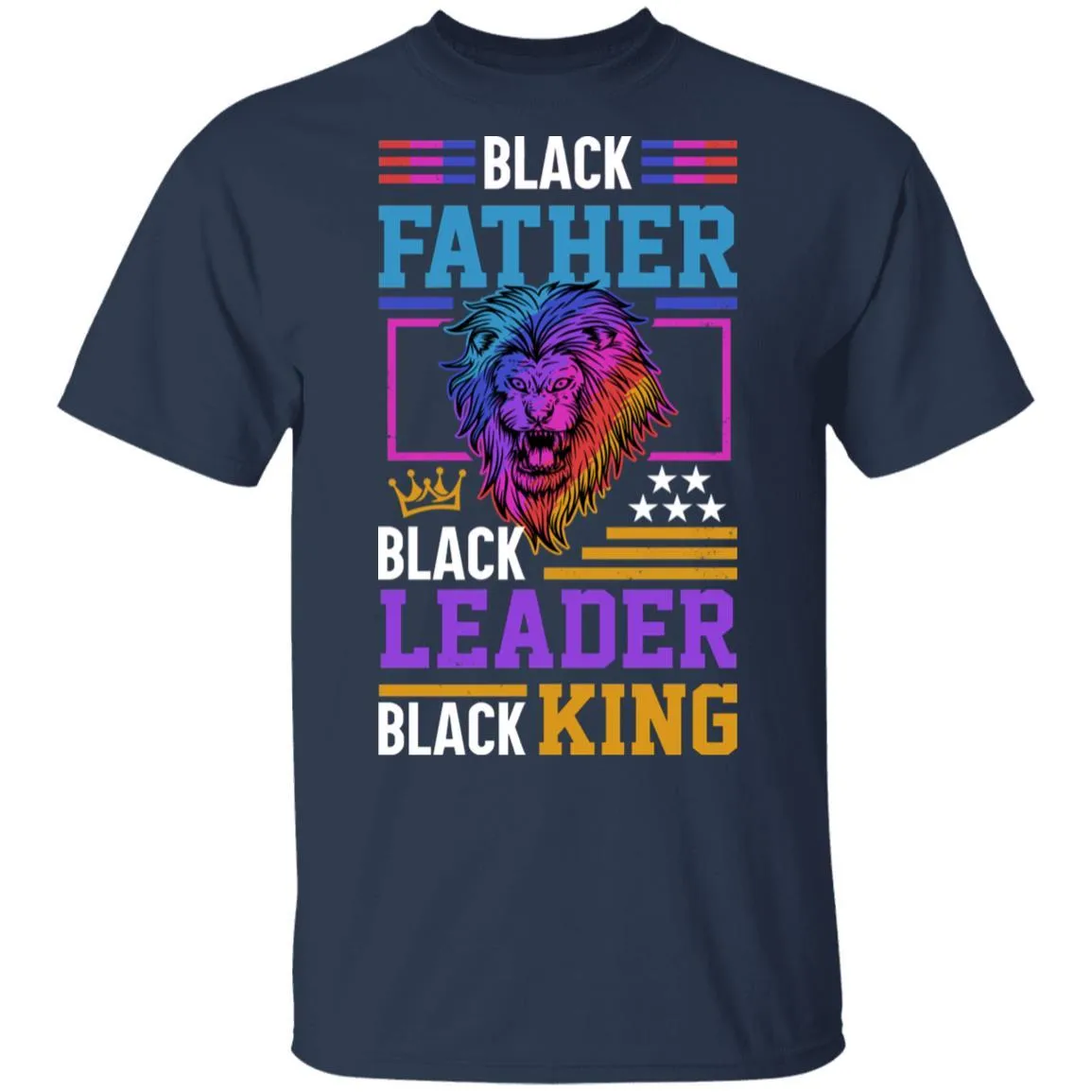 Black Leader Black King T-Shirt