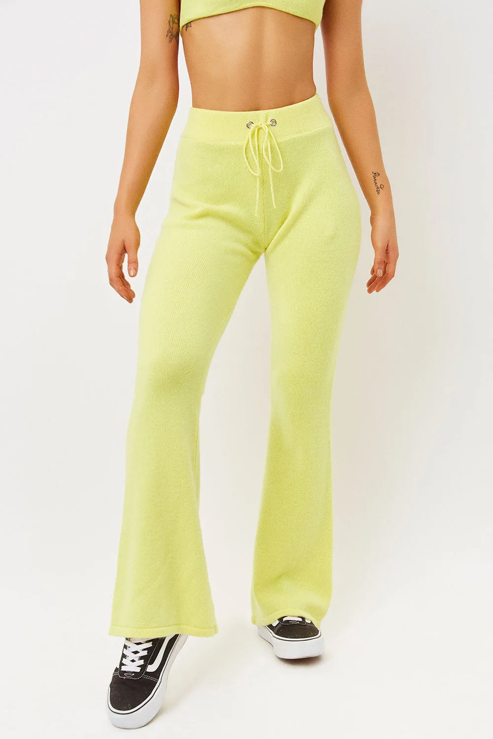 Breakwater Cashmere Pant - Citronella