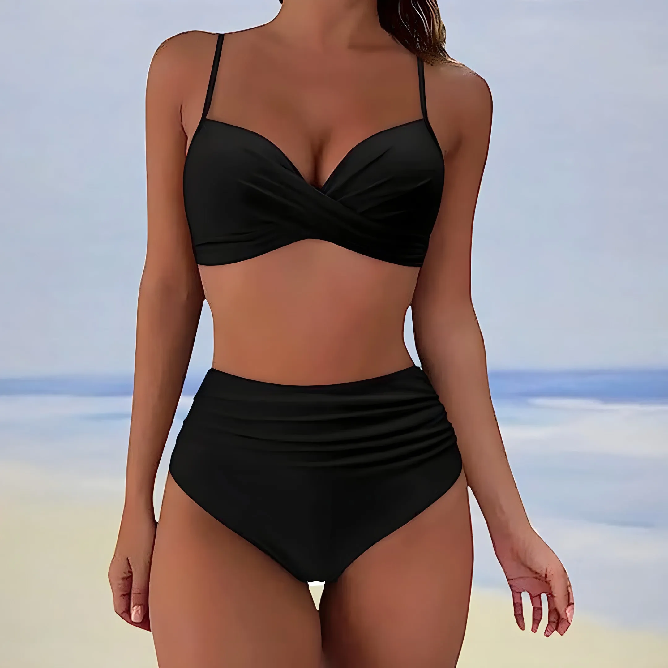 Bria - Stylish Bikini With High Waist