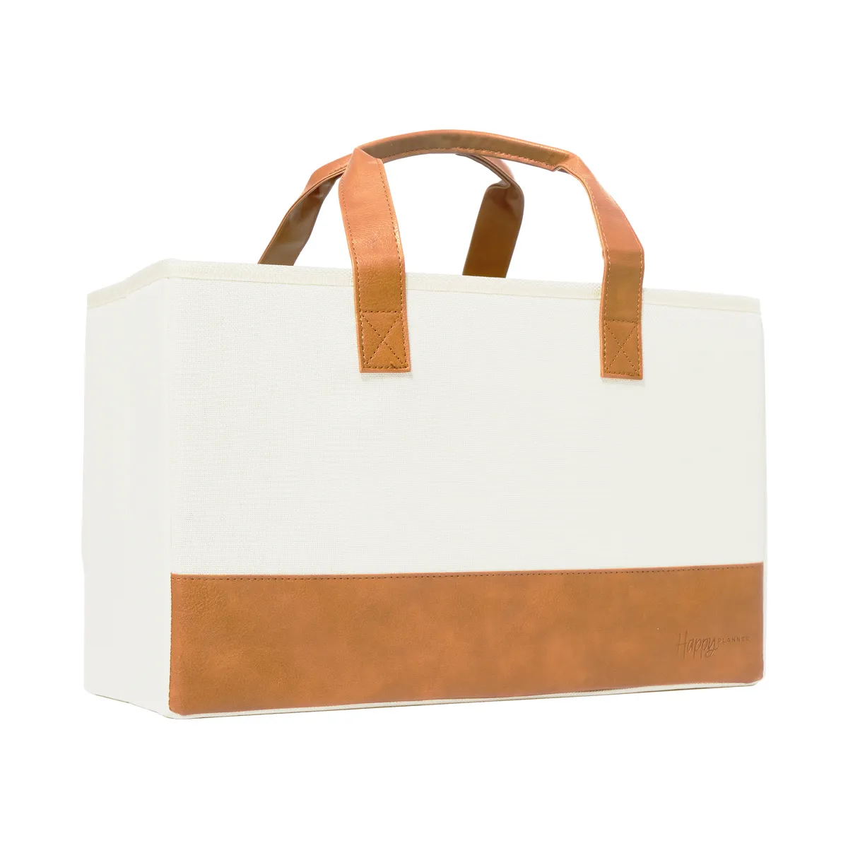 Brown & Natural - Accessory   Planner Storage Tote