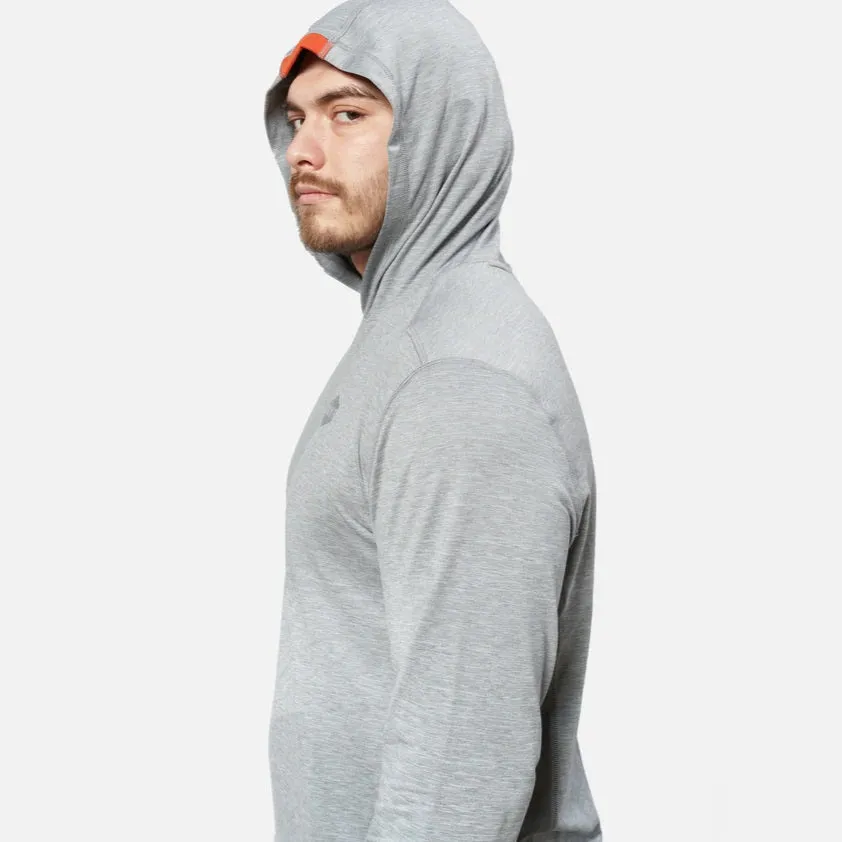 'Brunt' Men's The McKenna Sun Hoodie - Grey Heather