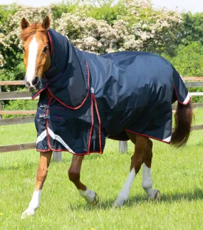 Buster 250g Turnout Rug with Classic Neck Cover Navy