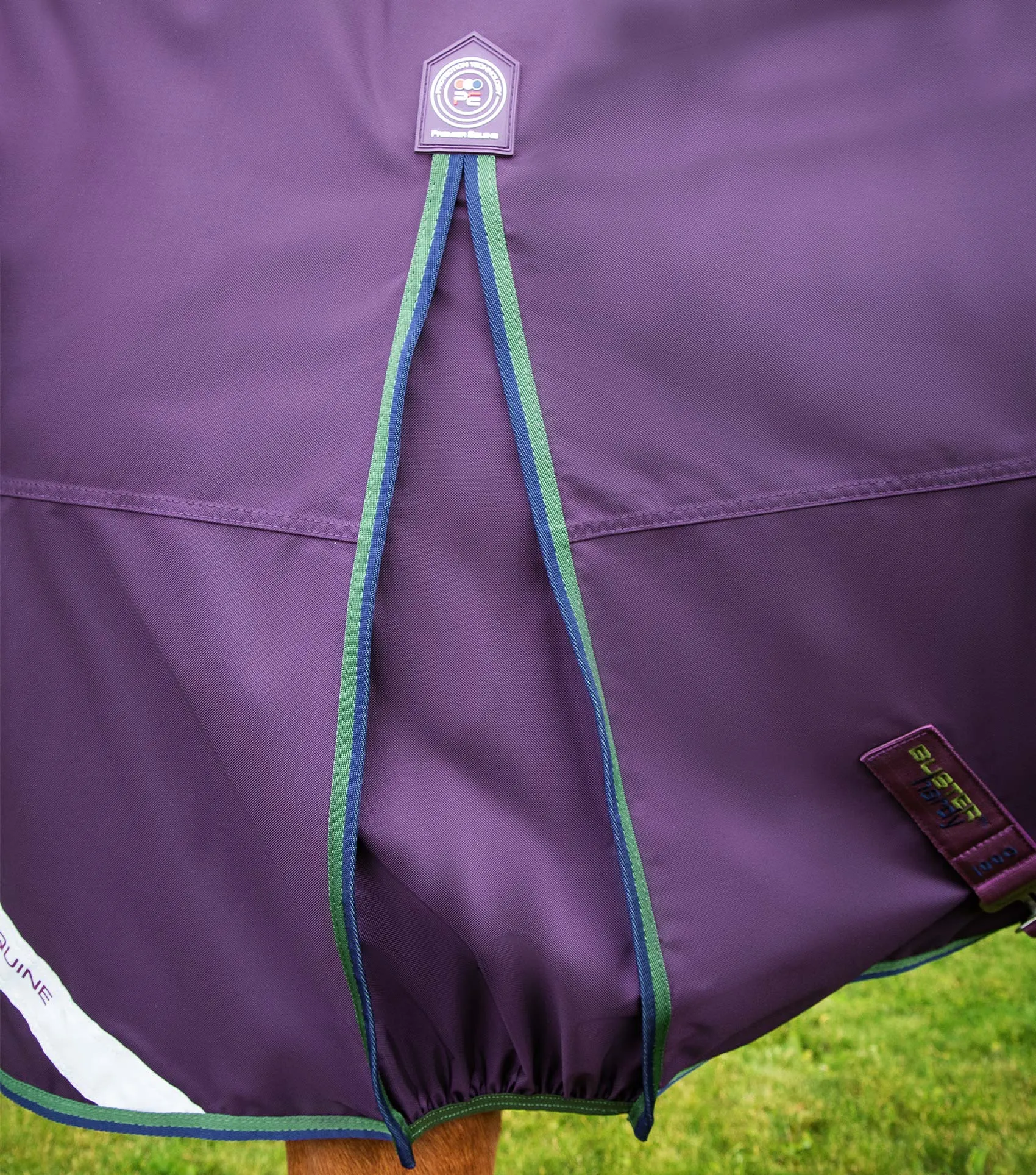 Buster Hardy 100g Half Neck Turnout Rug Purple