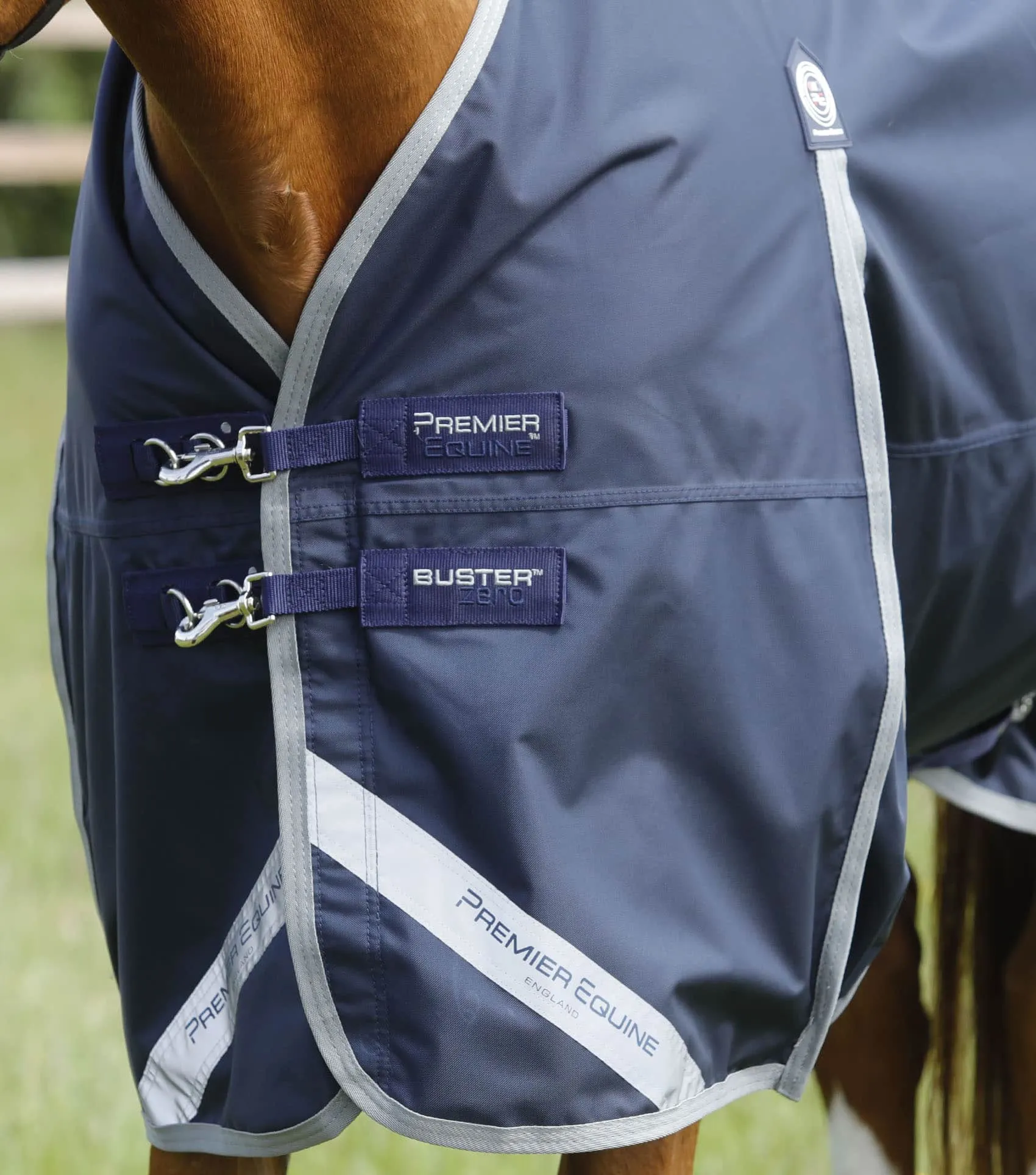 Buster Zero Original Turnout Rug Navy