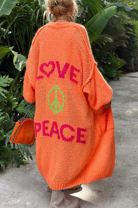 Camile - Love & Peace Cardigan