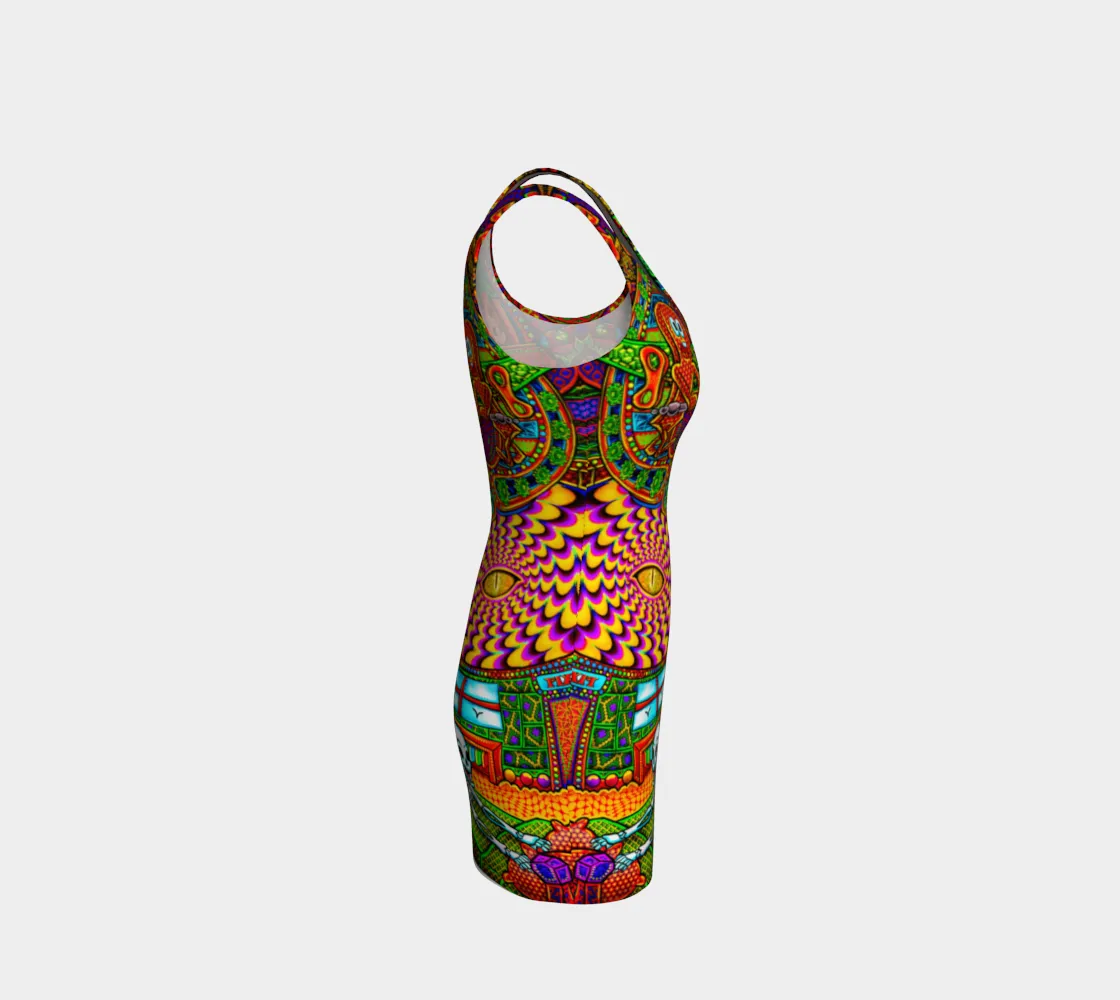 CARNIVAL OF THE ABYSS | BODYCON DRESS | SALVIADROID