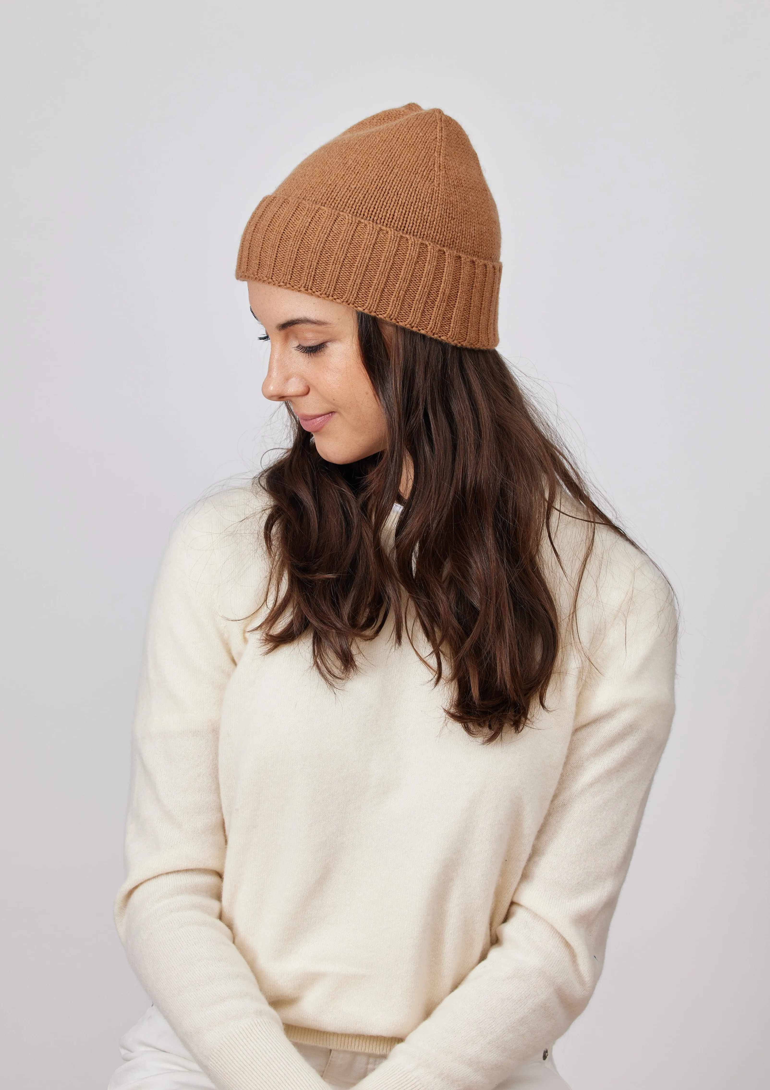 Classic Cashmere Slouchy Beanie