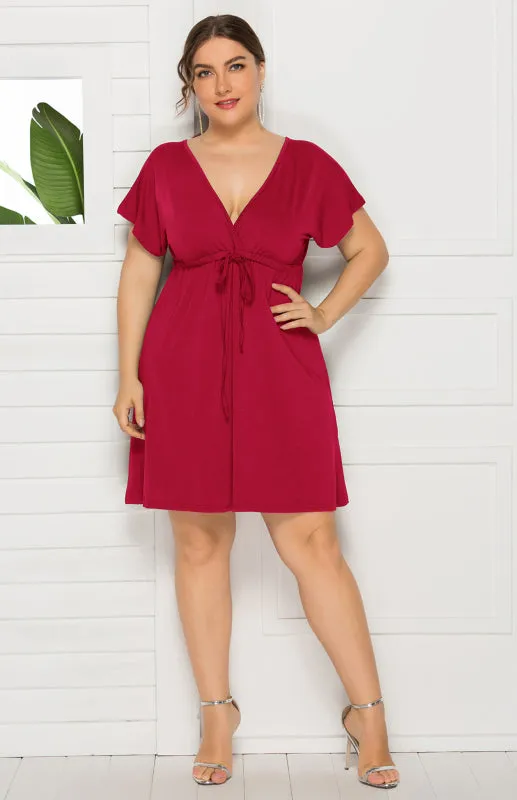 Comfortable High Elasticity Solid Leisure Maternity Dress for Spring-Summer