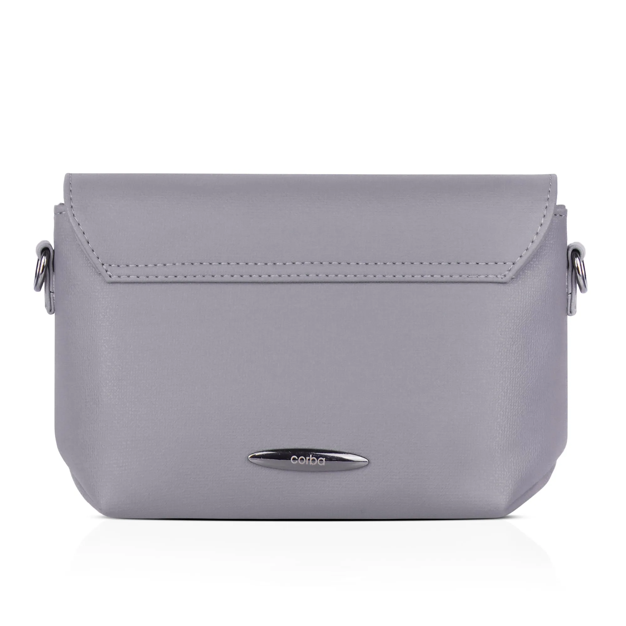 Corba Stylish Sling Bag Light Grey