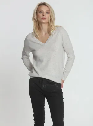 CORE Cashmere BF Vee - Pumice