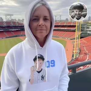 Custom Personalized Baseball Mom Photo Hoodie