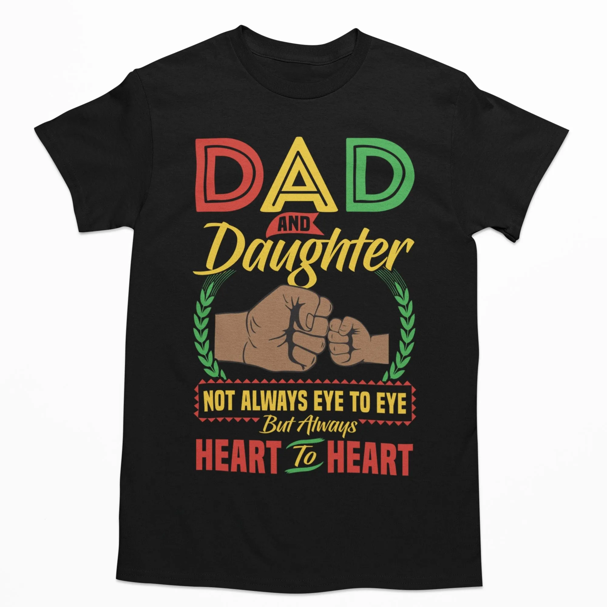 Dad And Daughter Heart To Heart T-Shirt