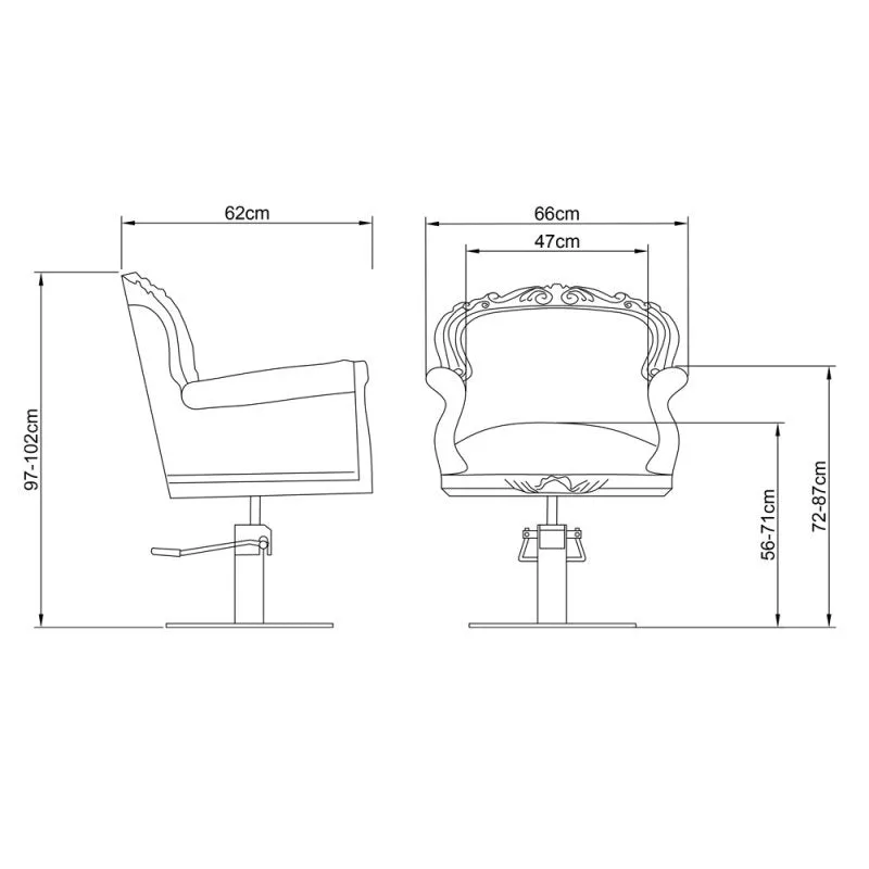 DIR Laurence Styling Chair