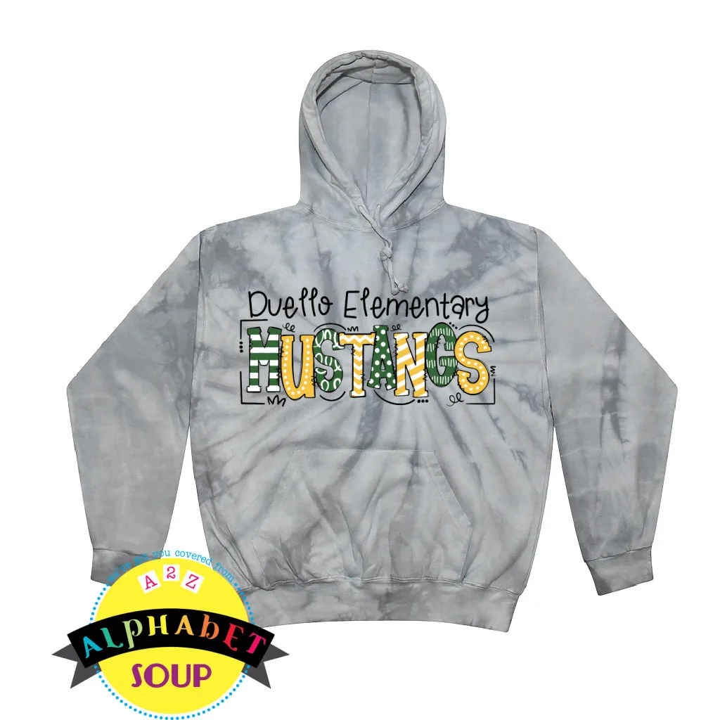 Duello Elementary Youth and Adult Tie Dye Sweatshirt