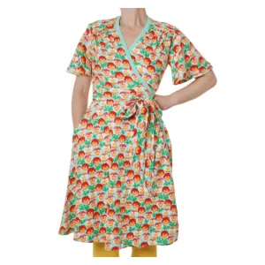 DUNS Pansy Beach Glass Sleeve Wrap Dress - Adult Sizes