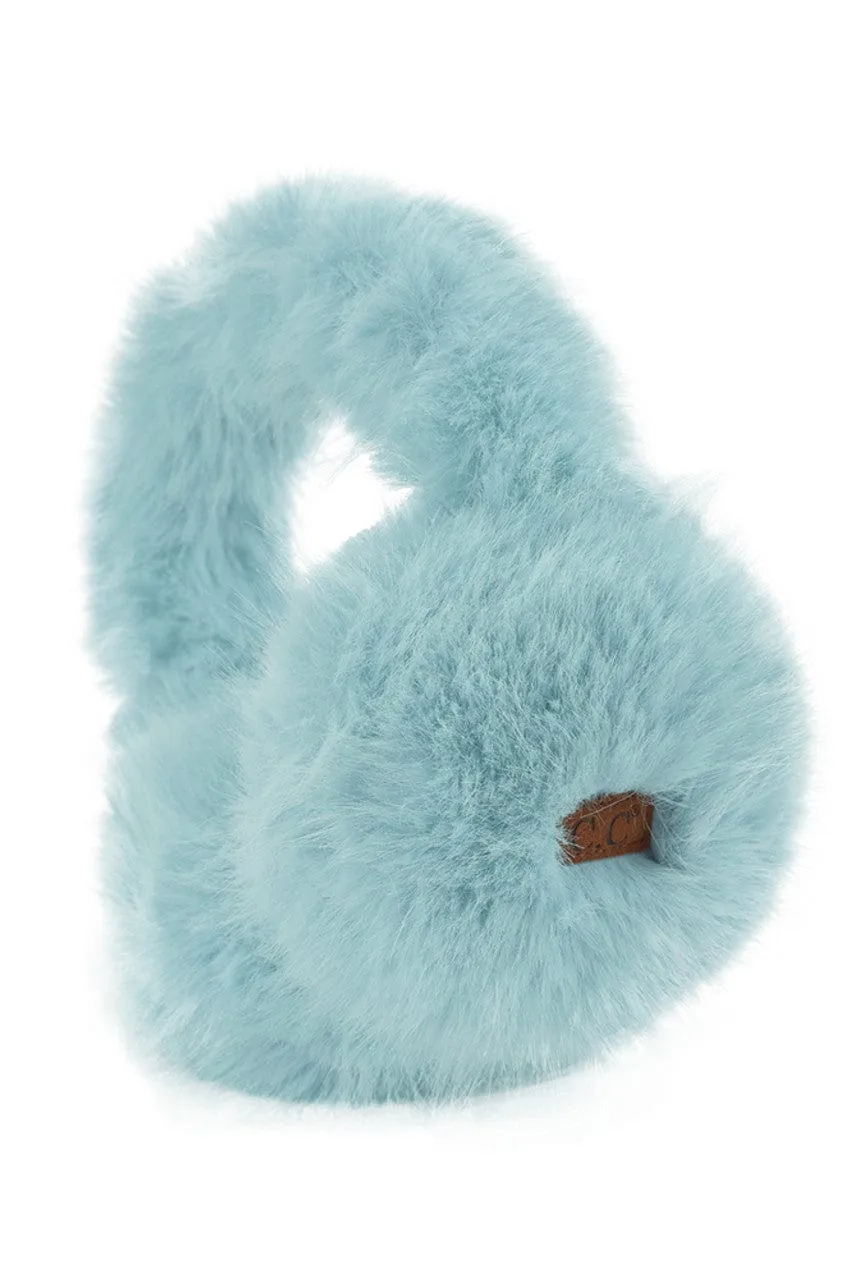 EMS4350 Long Faux Fur Cozy Earmuffs