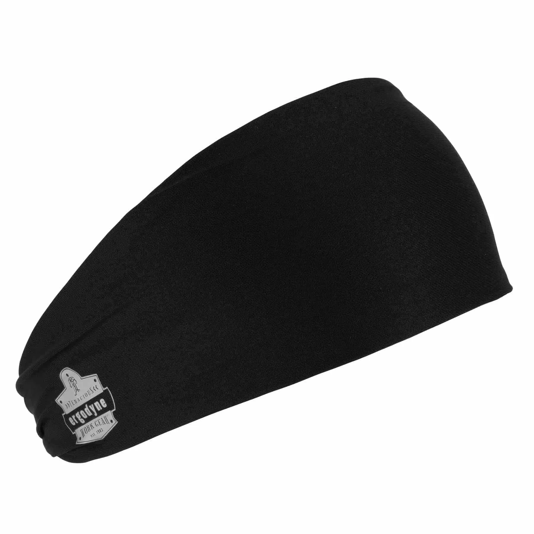 Ergodyne 12702 6634  Black Cooling Headband - Performance Knit