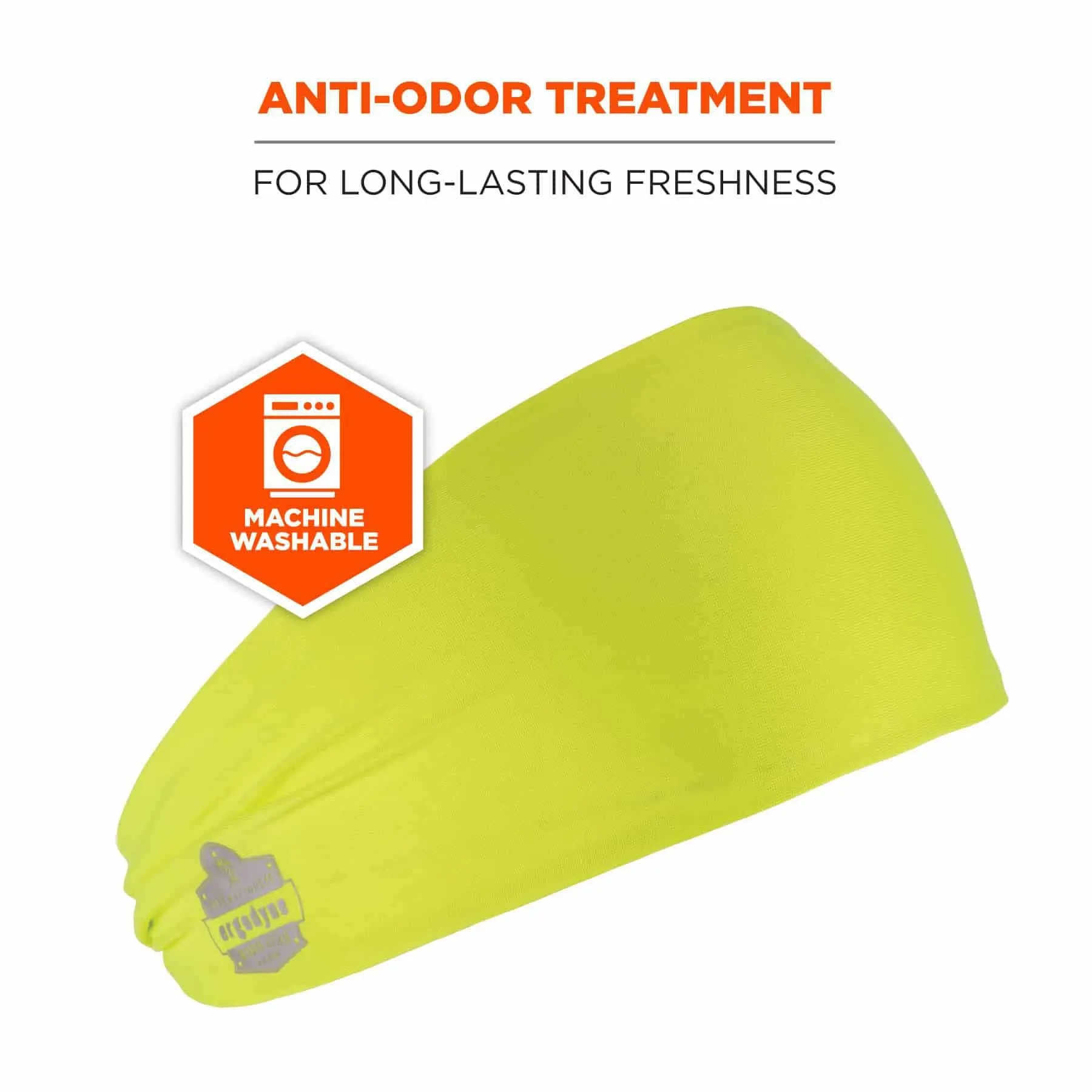 Ergodyne 12703 6634  Lime Cooling Headband - Performance Knit