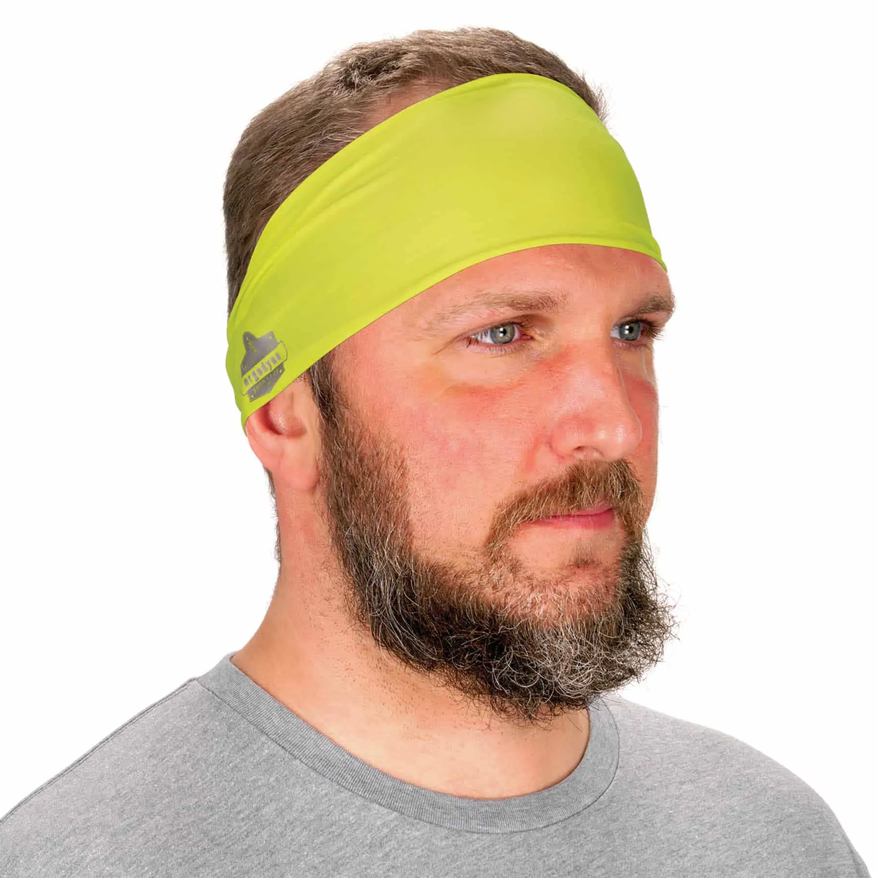 Ergodyne 12703 6634  Lime Cooling Headband - Performance Knit