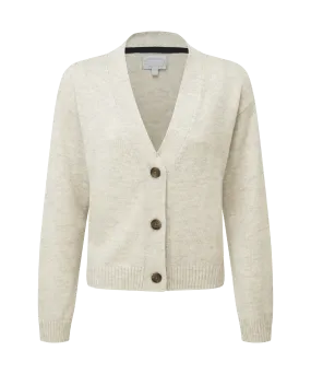 Filey Cardigan - Oat Grey