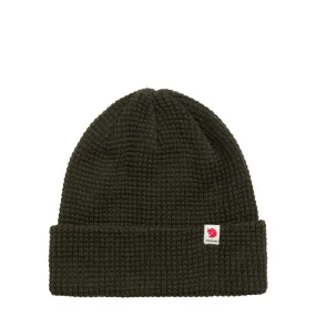 Fjallraven Tab Beanie Hat Deep Forest