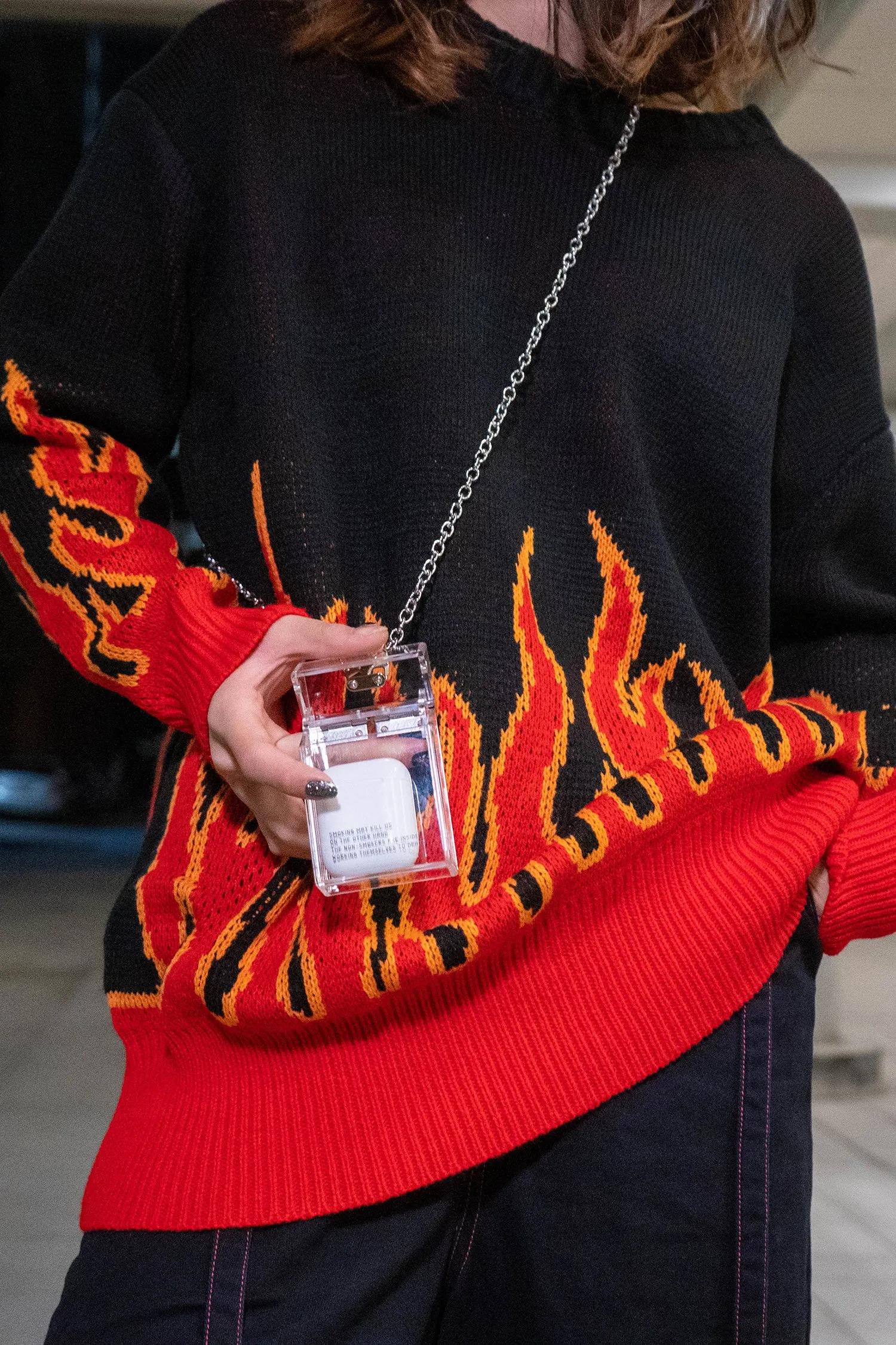 FLAME BLAZE oversized sweater