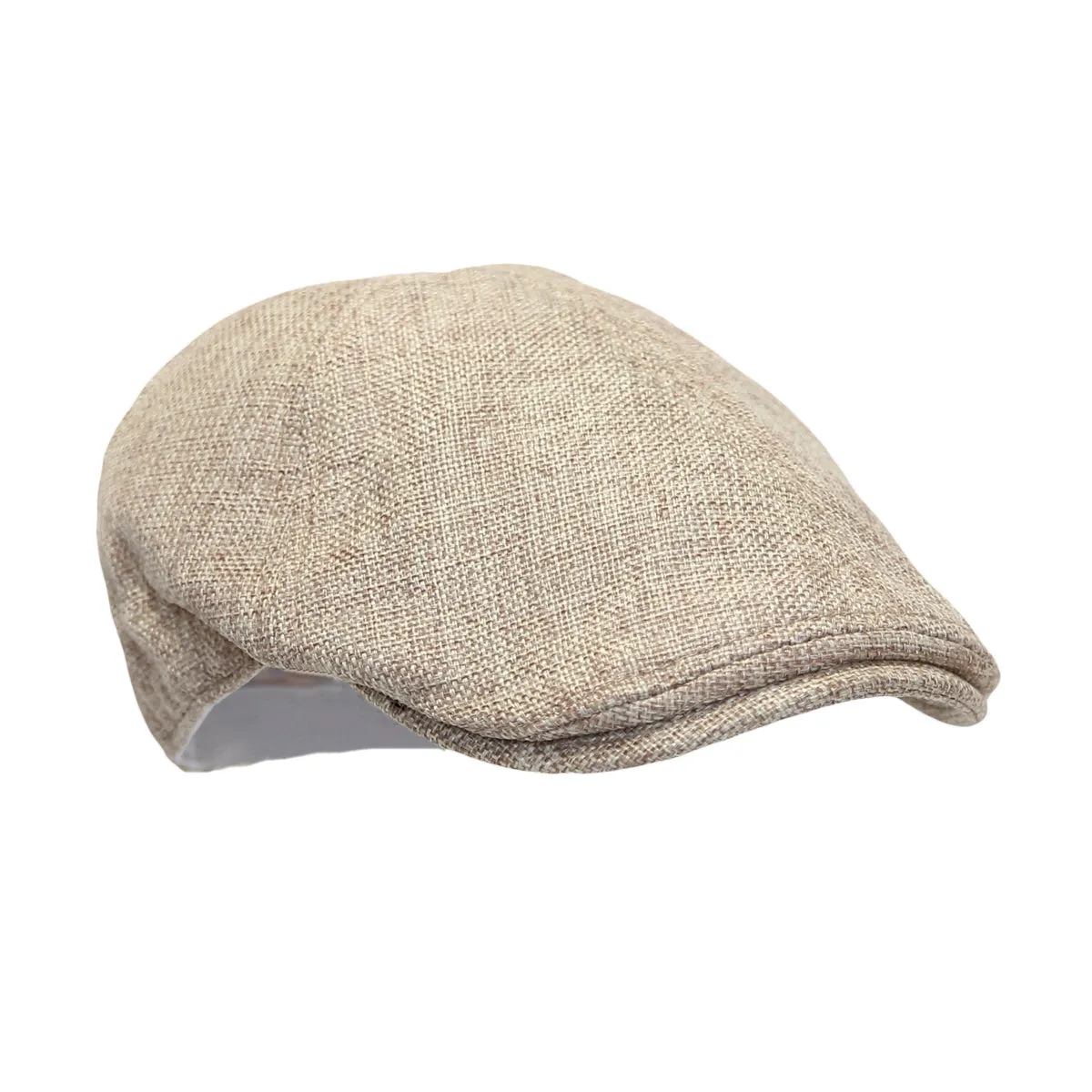 Flat Cap Summer Cool Ivy Style Neutral Color Newsboy Hat AM3998