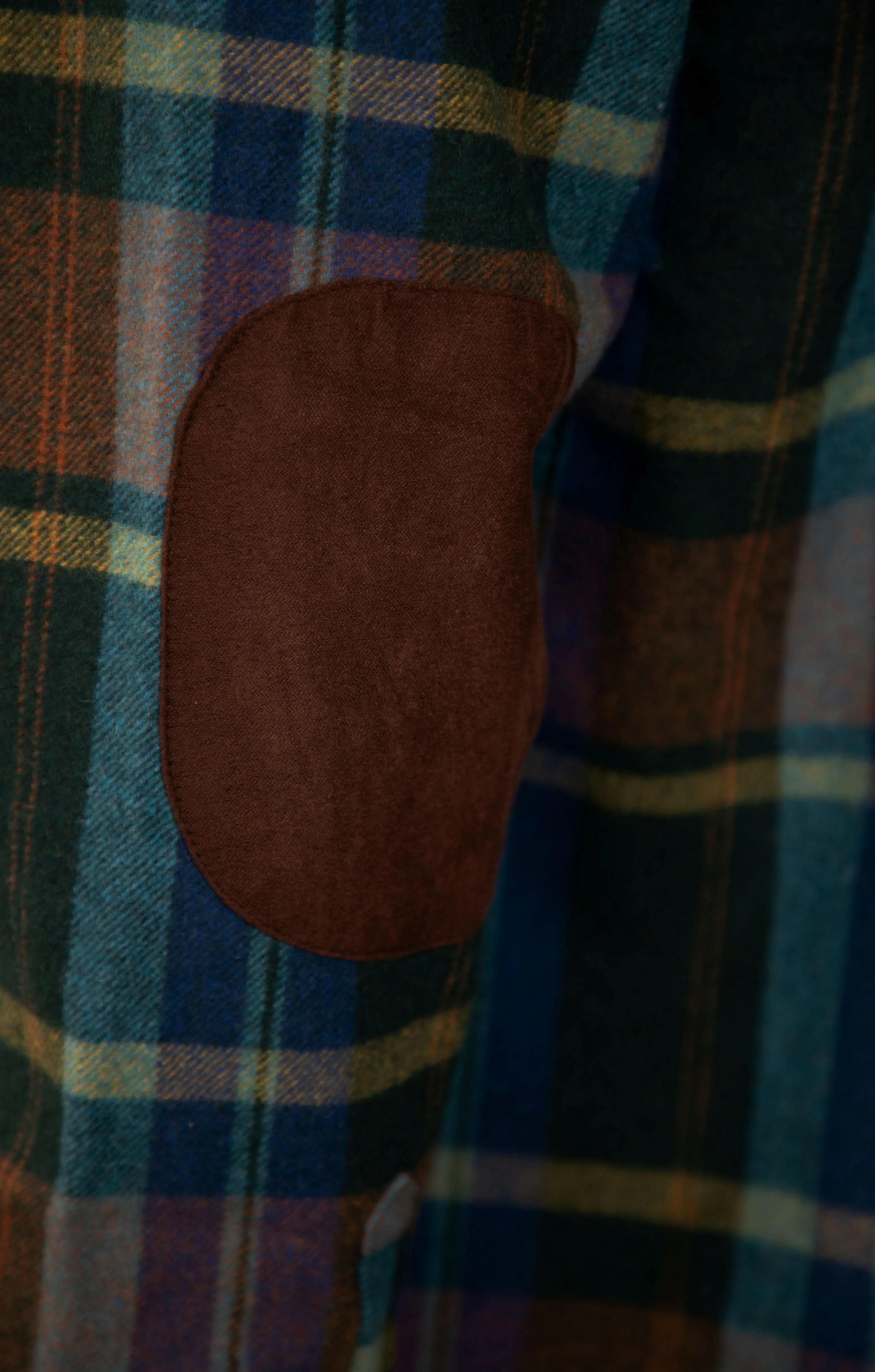 Forest Wool Blend Plaid Shirt