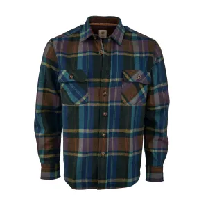 Forest Wool Blend Plaid Shirt