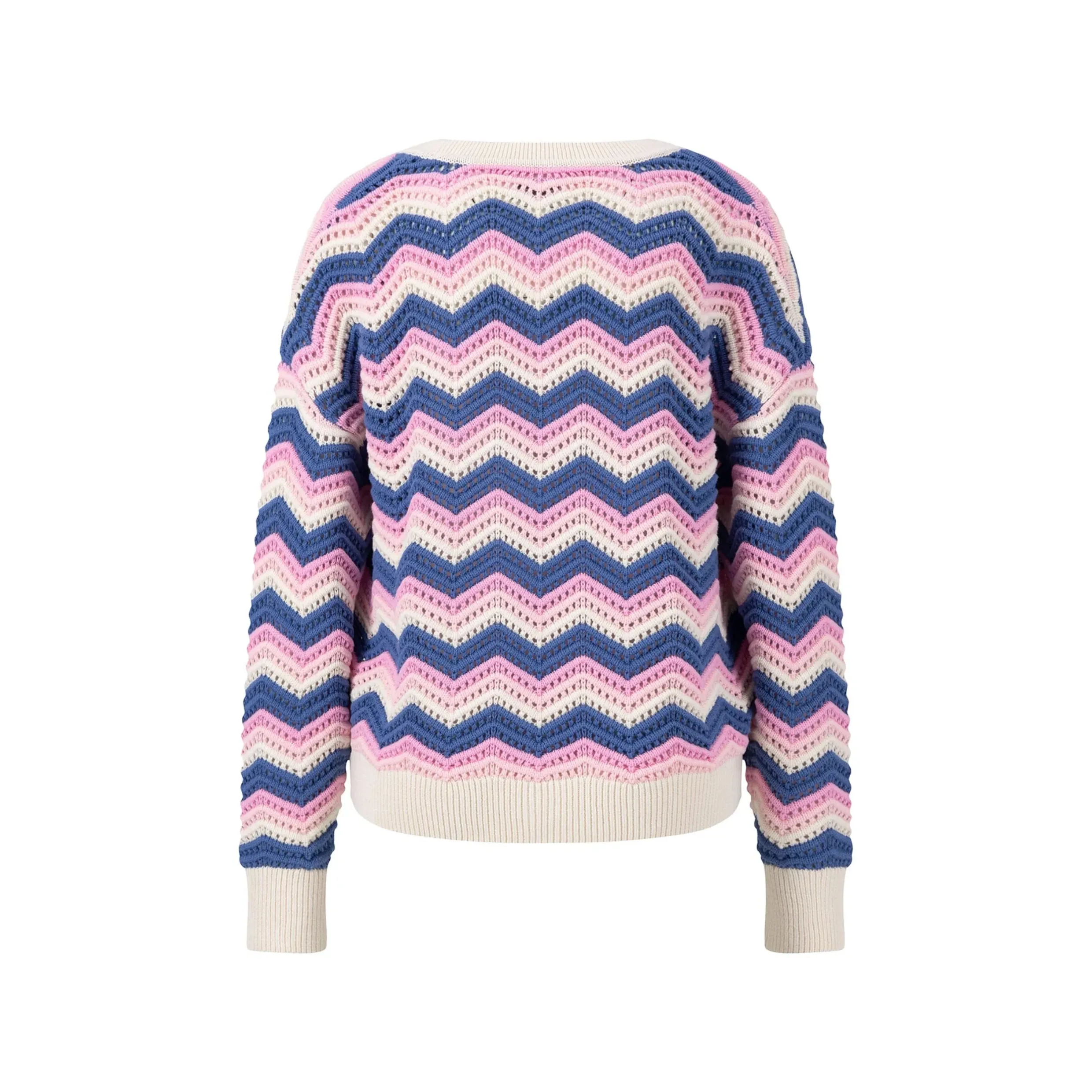 Fynch-Hatton Multi Knit Jumper In Fondant Pink 24027133