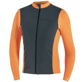 Giacca Biotex Wind Antivento - Nero arancio