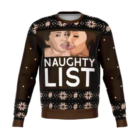 Girls Naughty List Ugly Christmas Sweater