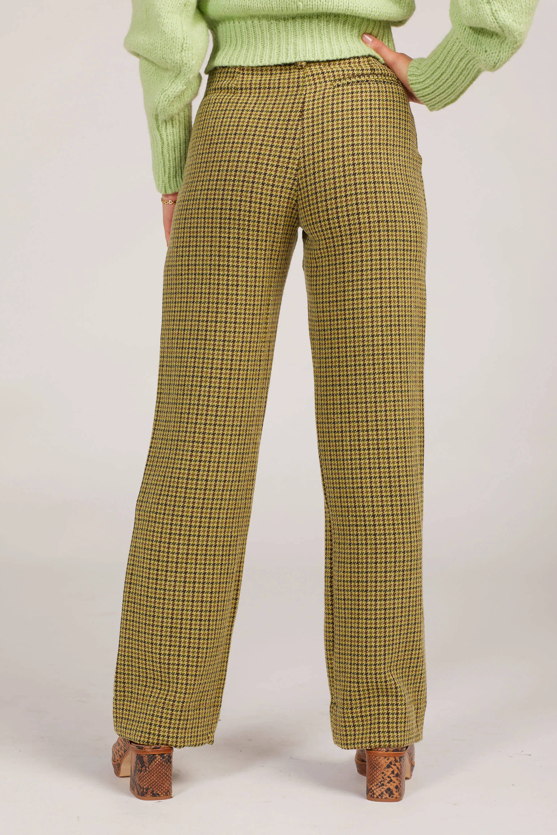 Green Castelbuono Trousers