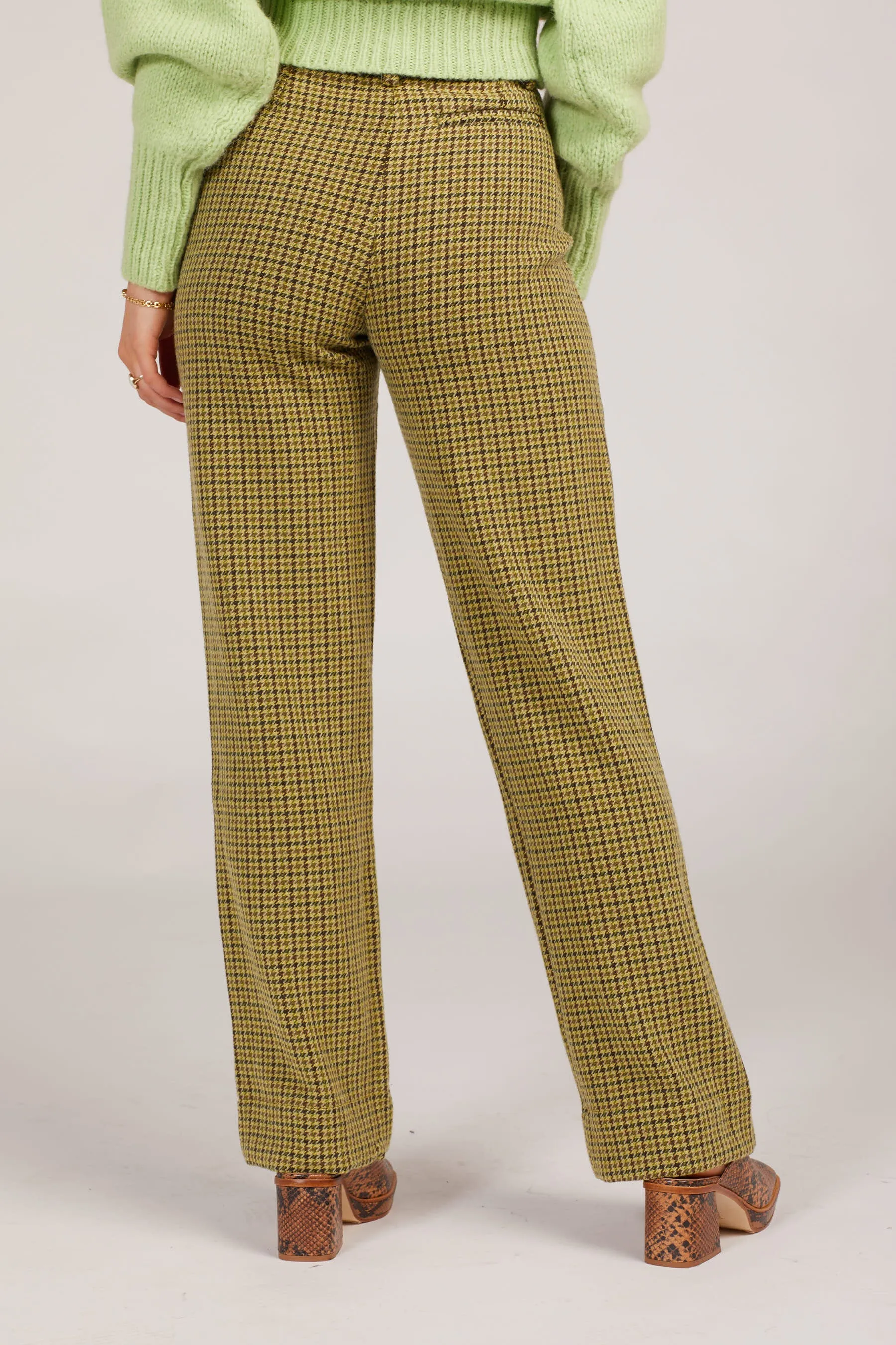 Green Castelbuono Trousers