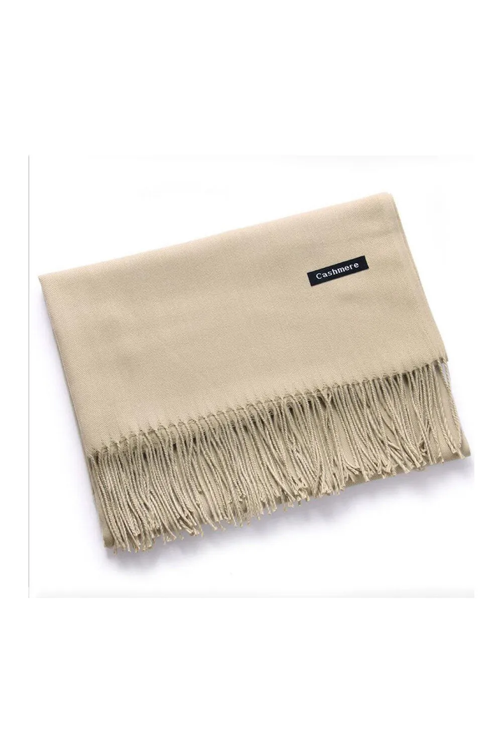 High Quality Plain Soft Wool Cashmere Scarf/Shawl