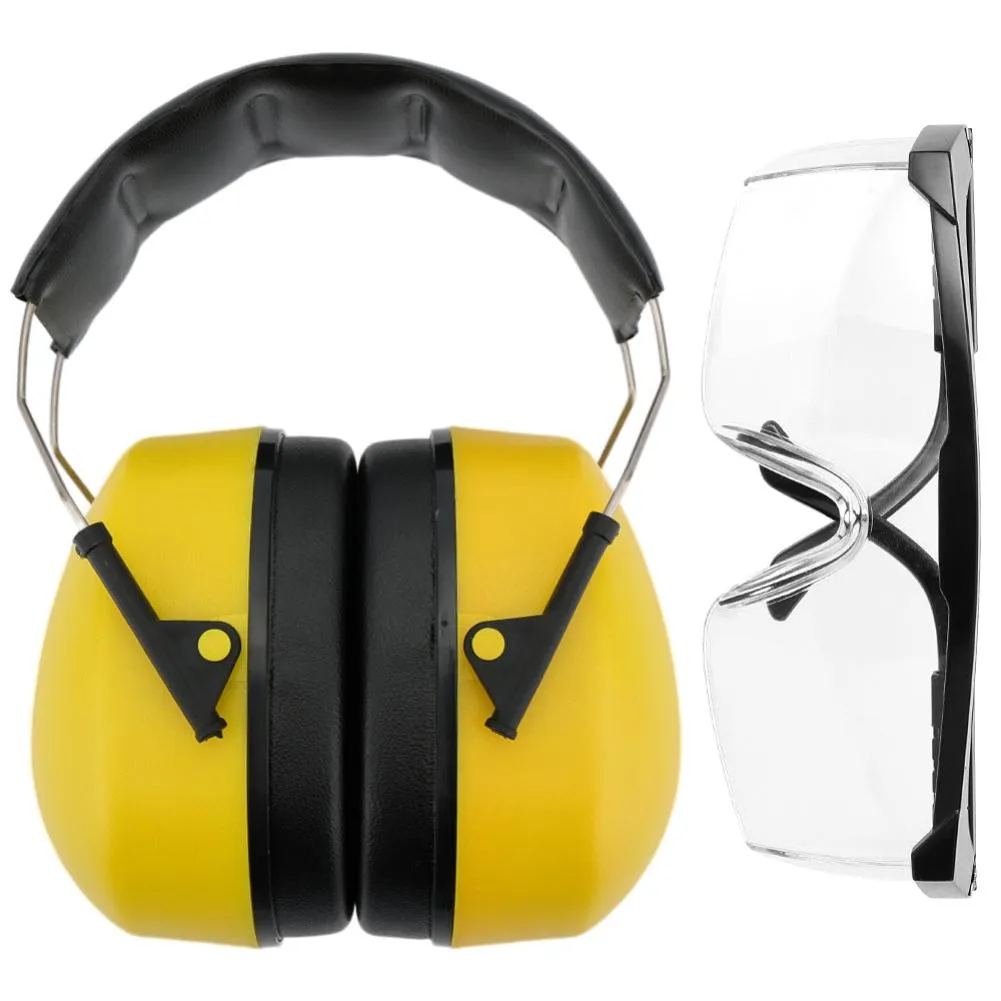 Hipa Ear Defenders, Shooting Noise Cancelling Headphones, NRR25DB- SNR 27DB Sound Blocking Ear Muffs for Autism Hunting Construction Machinery Work