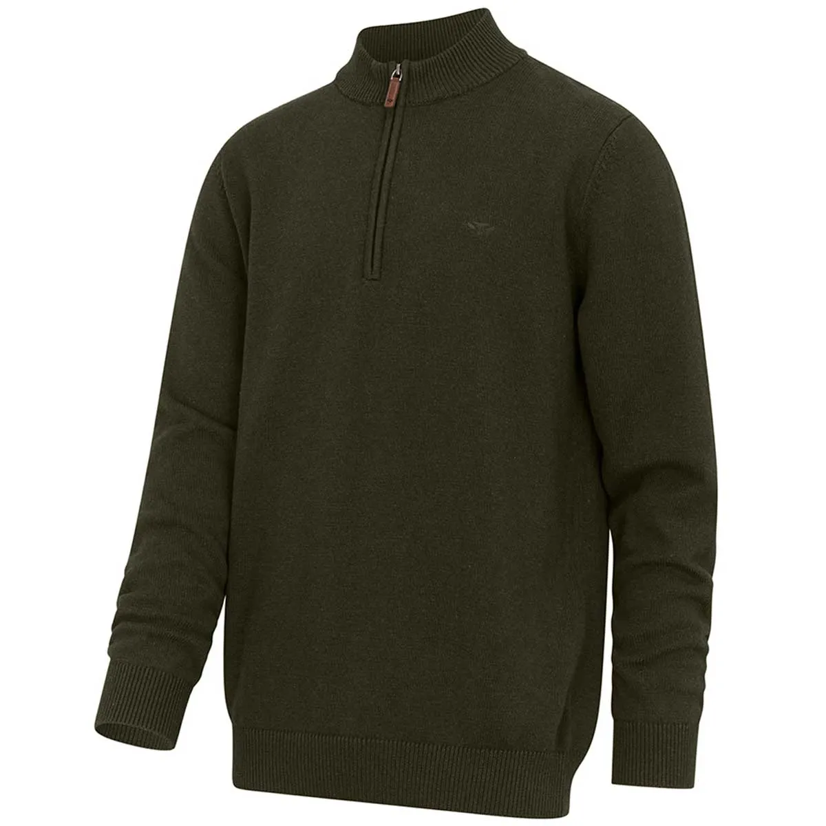 Hoggs of Fife Falkirk 1/4 Zip Knit Pullover