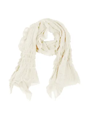 HOPE Large multi scarf - Creme