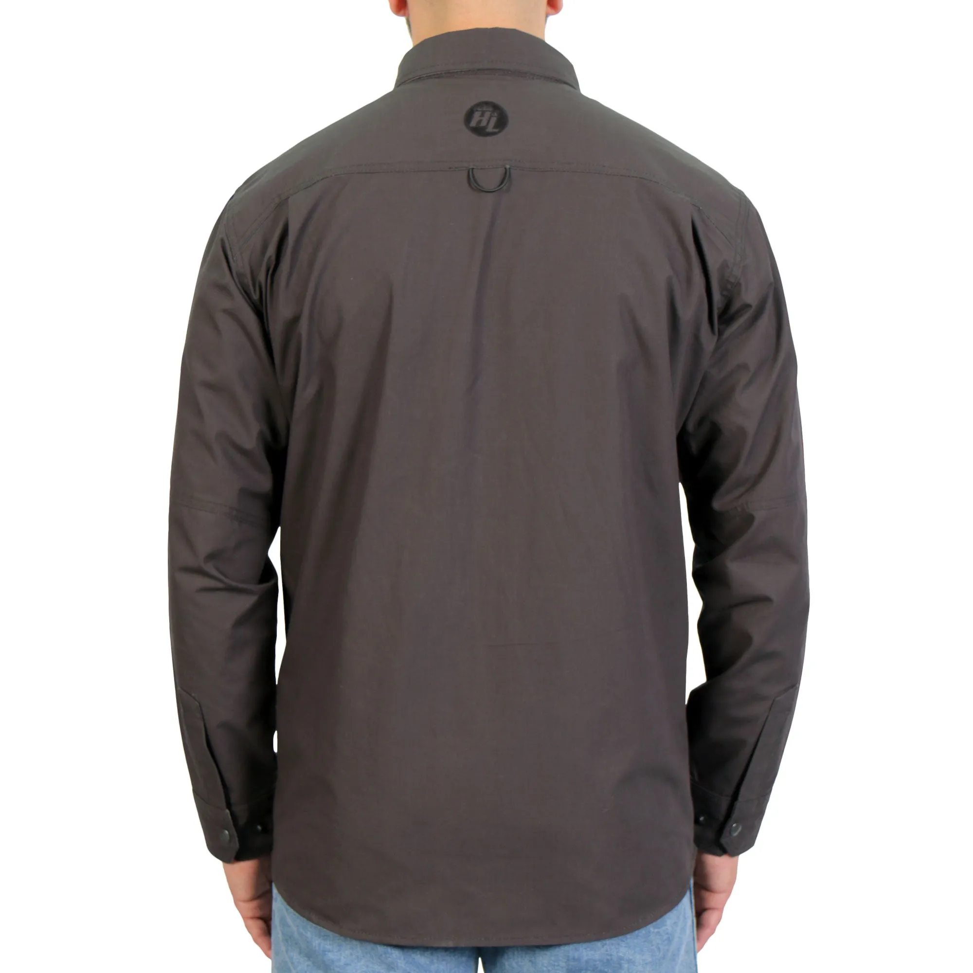 Hot Leathers Black Riding Shirt