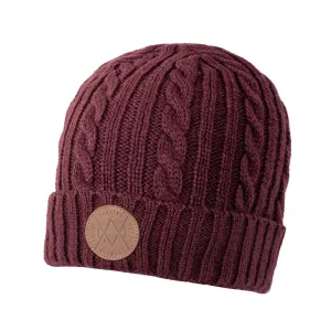 Hunters Element Twin Peaks Beanie - Burgundy